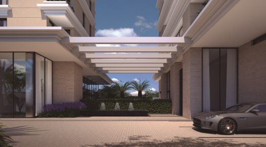 Quadra oficial de Beach Tennis será uma das áreas comuns do residencial de luxo Chateau Carmelo
